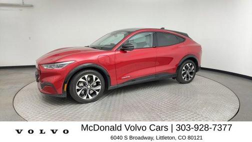 Red Metallic 2023 Ford Mustang Mach-E Premium