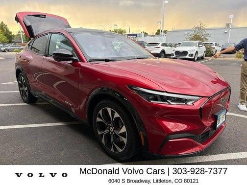 Rapid Red Metallic Tinted Clearcoat 2023 Ford Mustang Mach-E Premium