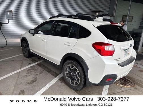 Crystal White Pearl 2016 Subaru Crosstrek 2.0i Limited