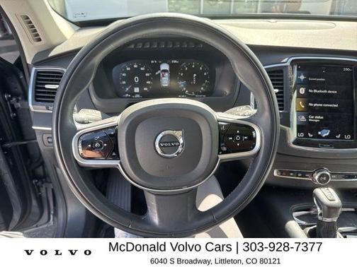Osmium Gray Metallic 2020 Volvo XC90 T5 Momentum 7 Passenger