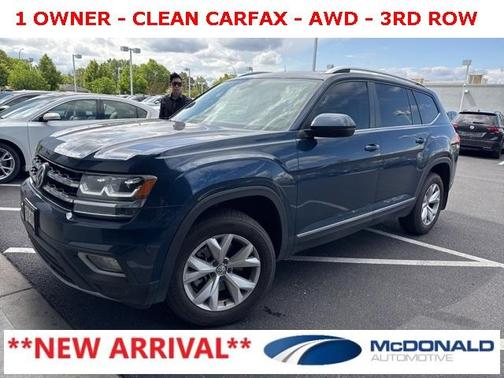 2018 Volkswagen Atlas 3.6L SEL