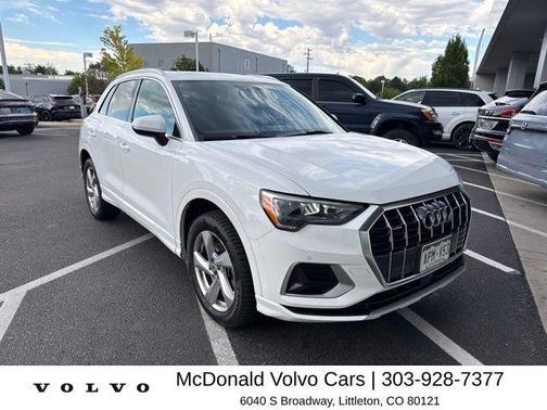 Ibis White 2020 Audi Q3 45 Premium