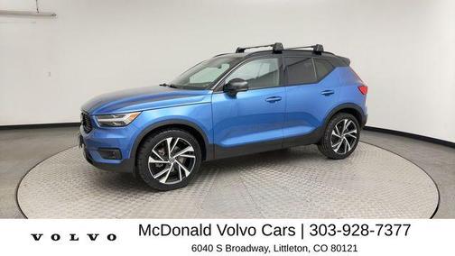 Bursting Blue Metallic 2020 Volvo XC40 T5 R-Design
