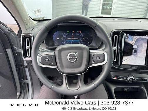 Gray Metallic 2026 Volvo XC40 B5 Plus