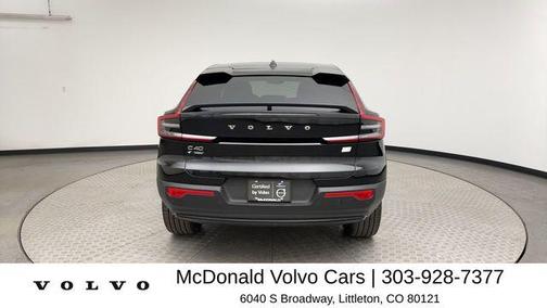 Onyx Black Metallic 2023 Volvo C40 Recharge Pure Electric Twin Ultimate