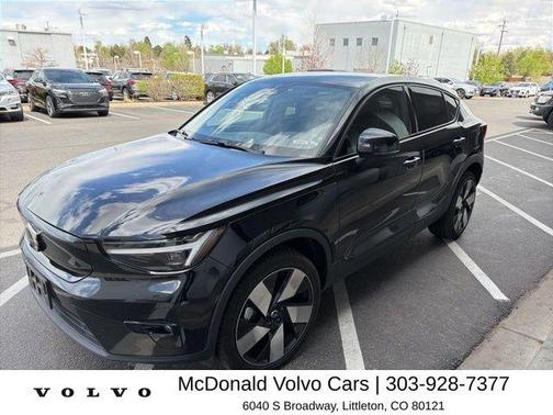 Onyx Black Metallic 2023 Volvo C40 Recharge Pure Electric Twin Ultimate