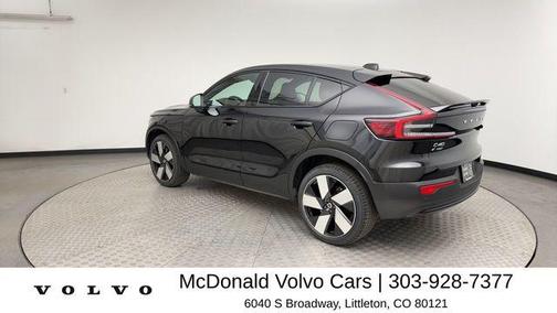 Onyx Black Metallic 2023 Volvo C40 Recharge Pure Electric Twin Ultimate