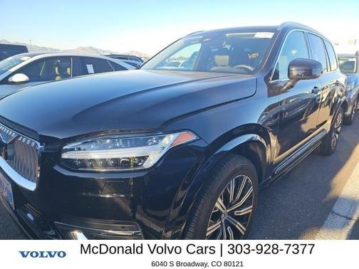 Onyx Black Metallic 2025 Volvo XC90 B6 Plus 7-Seater