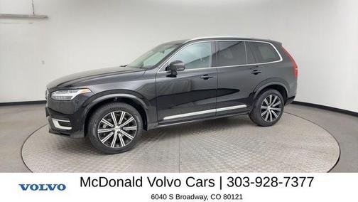 Onyx Black Metallic 2025 Volvo XC90 B6 Plus 7-Seater