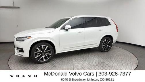 Crystal White 2023 Volvo XC90 B6 Plus 7-Seater