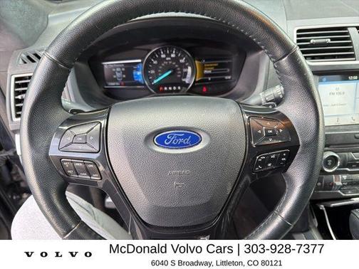 Smoked Quartz Metallic Tinted Clearcoat 2017 Ford Explorer XLT