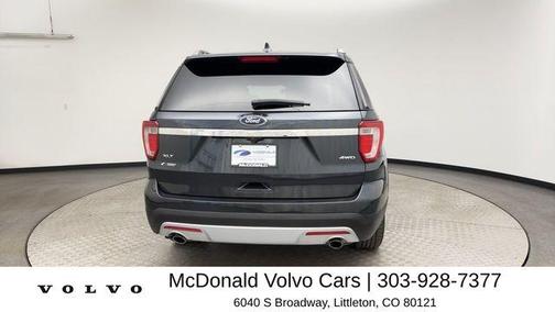 Smoked Quartz Metallic Tinted Clearcoat 2017 Ford Explorer XLT