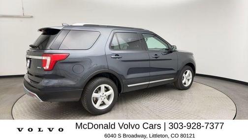 Smoked Quartz Metallic Tinted Clearcoat 2017 Ford Explorer XLT