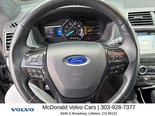 Smoked Quartz Metallic Tinted Clearcoat 2017 Ford Explorer XLT