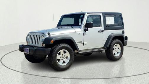 Bright Silver Clearcoat Metallic 2012 Jeep Wrangler Sport