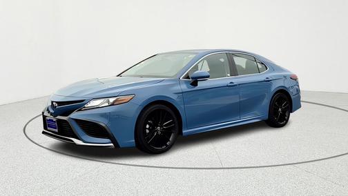 Blue 2024 Toyota Camry XSE