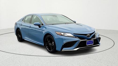Blue 2024 Toyota Camry XSE