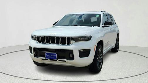 Bright White Clearcoat 2025 Jeep Grand Cherokee Overland
