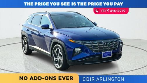 Intense Blue 2024 Hyundai TUCSON Limited