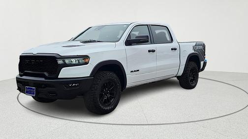 Bright White Clearcoat 2025 RAM 1500 Rebel