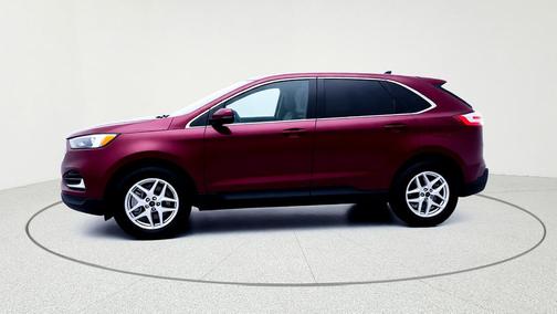 Burgundy 2024 Ford Edge SEL