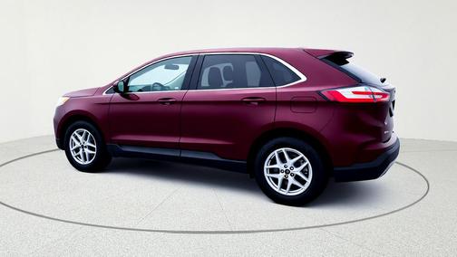 Burgundy 2024 Ford Edge SEL