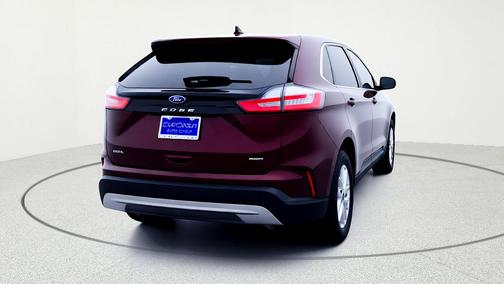Burgundy 2024 Ford Edge SEL