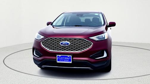 Burgundy 2024 Ford Edge SEL