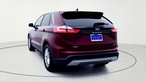 Burgundy 2024 Ford Edge SEL