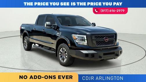 Black 2024 Nissan Titan XD PRO-4X