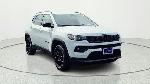 Bright White Clearcoat 2026 Jeep Compass Latitude