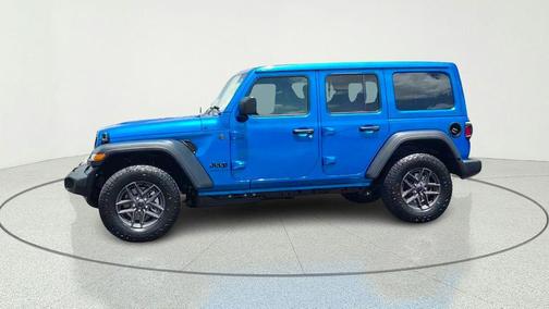 Hydro Blue Pearl 2026 Jeep Wrangler Sport