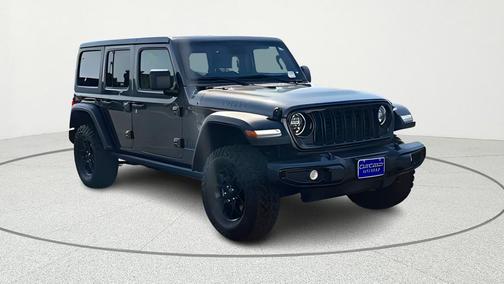 Granite Crystal Clearcoat Metallic 2025 Jeep Wrangler 4xe Sport