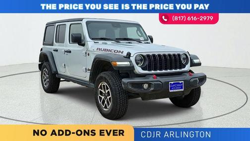 Silver Zynith Clearcoat 2024 Jeep Wrangler Rubicon