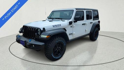Bright White Clearcoat 2023 Jeep Wrangler 4xe Base