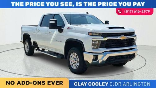 Summit White 2025 Chevrolet Silverado 2500 LT