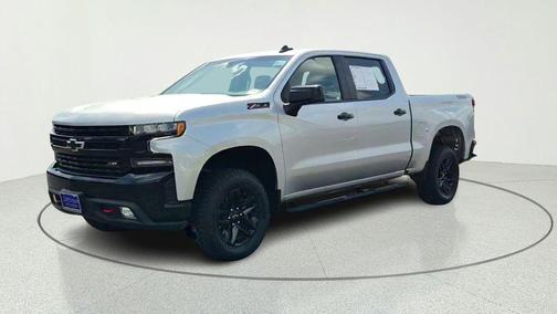 Silver Ice Metallic 2021 Chevrolet Silverado 1500 LT Trail Boss