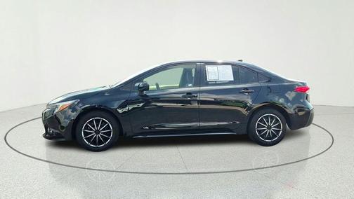 Midnight Black Metallic 2026 Toyota Corolla Hybrid LE