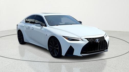 White 2023 Lexus IS 350 F Sport