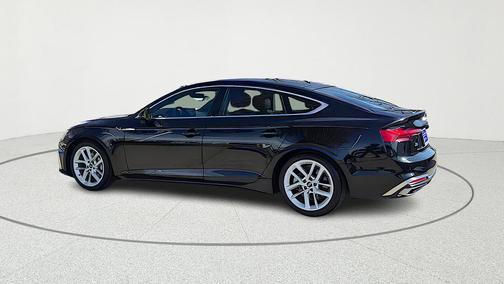 Mythos Black Metallic 2024 Audi A5 Sportback 45 S line quattro Premium