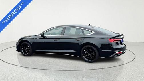 Mythos Black Metallic 2024 Audi A5 Sportback 45 S line quattro Premium