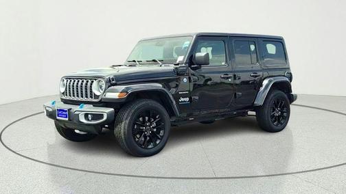 Black Clearcoat 2024 Jeep Wrangler 4xe Sahara