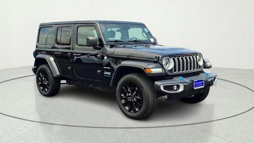 Black Clearcoat 2024 Jeep Wrangler 4xe Sahara