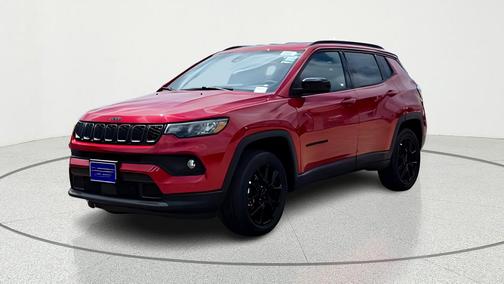 Red 2026 Jeep Compass Latitude