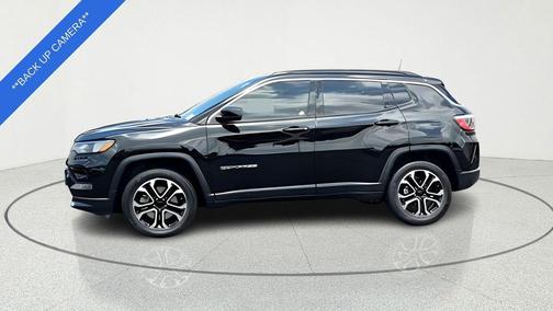 Diamond Black 2023 Jeep Compass Limited