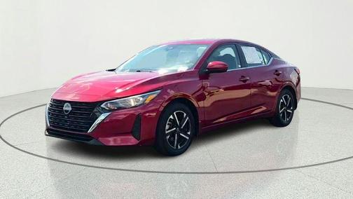 Scarlet Ember 2024 Nissan Sentra SV