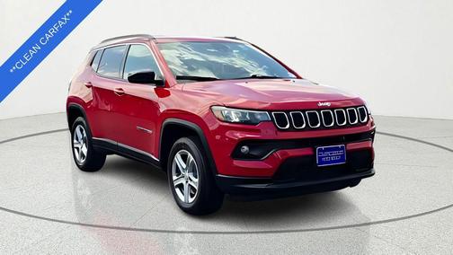 Red 2024 Jeep Compass Latitude