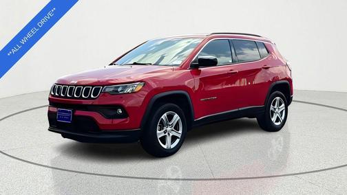 Red 2024 Jeep Compass Latitude