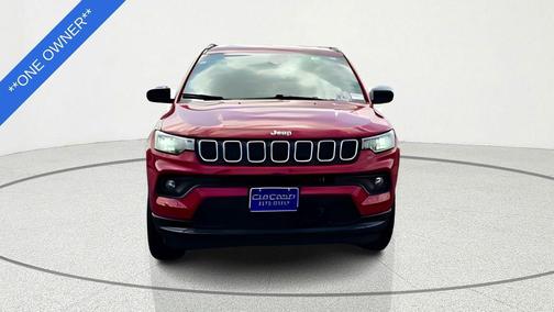 Red 2024 Jeep Compass Latitude