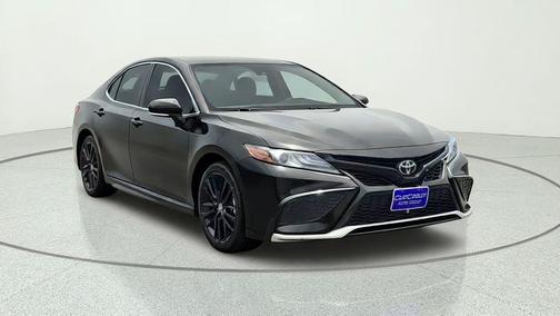 Midnight Black Metallic 2024 Toyota Camry XSE